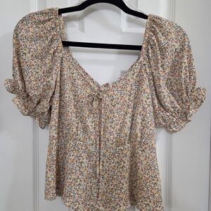 Sienna Sky Multicolor Floral Blouse